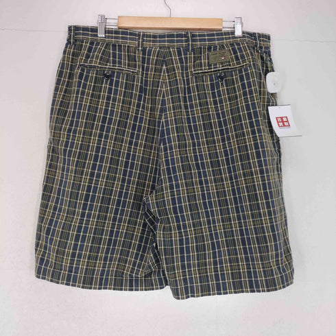 トミーヒルフィガー TOMMY HILFIGER チェック柄コットンショーツ メンズ 38