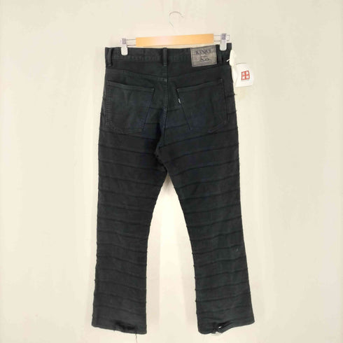 ヒステリックグラマー HYSTERIC GLAMOUR EMPTY R_ _M KINKY BOOT CUT DENIM PANT スクラッチフレアデニムパンツ メンズ M