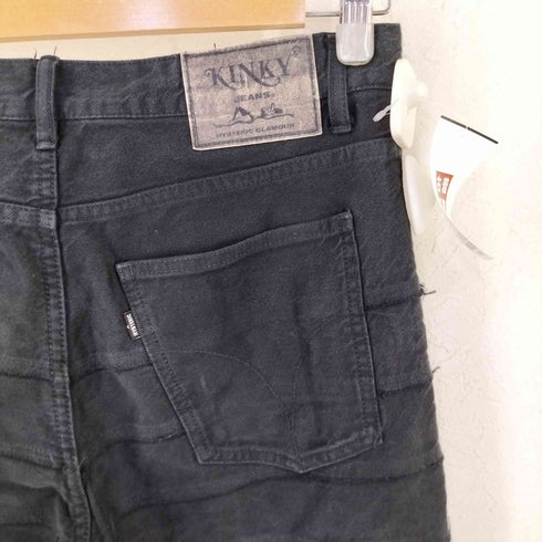 ヒステリックグラマー HYSTERIC GLAMOUR EMPTY R_ _M KINKY BOOT CUT DENIM PANT スクラッチフレアデニムパンツ メンズ M