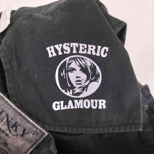 ヒステリックグラマー HYSTERIC GLAMOUR EMPTY R_ _M KINKY BOOT CUT DENIM PANT スクラッチフレアデニムパンツ メンズ M