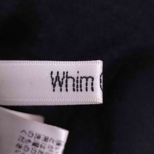 ウィムガゼット Whim Gazette バンドカラープルオーバーブラウス レディース FREE