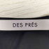 デプレ DES PRES シルク シアー切替 ノースリーブブラウス レディース