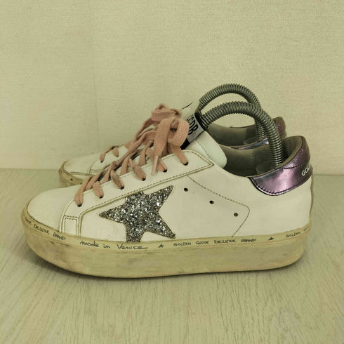 ゴールデングース GOLDEN GOOSE HI STAR ラメ加工 ローカットスニーカー レディース