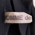 コムデギャルソン COMME des GARCONS ギャバジン 2タック アシンメトリー スカート パンツ レディース