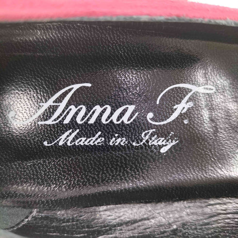 Anna F イタリア製 スウェード パンプス レディース
