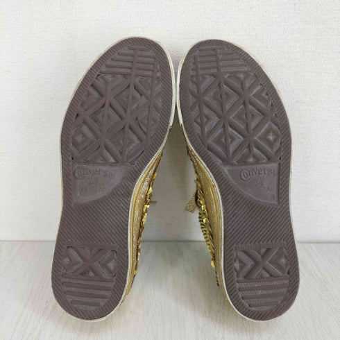 コンバース CONVERSE スパンコールラメ加工 オールスター ローカットスニーカー レディース JPN:23