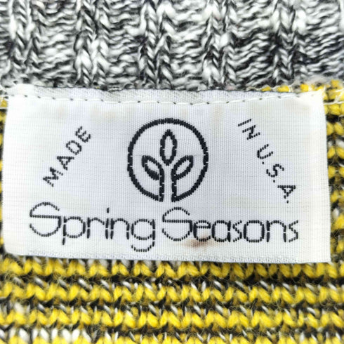 spring seasons USA製 アクリルニット レディース