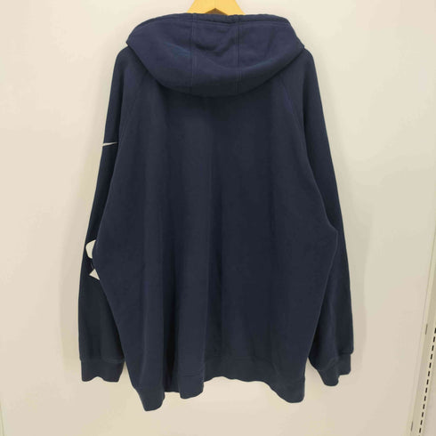 ナイキ NIKE 00s 刺繍 グレータグ オーバーサイズ ラグラン ジップアップパーカー メンズ 3XL