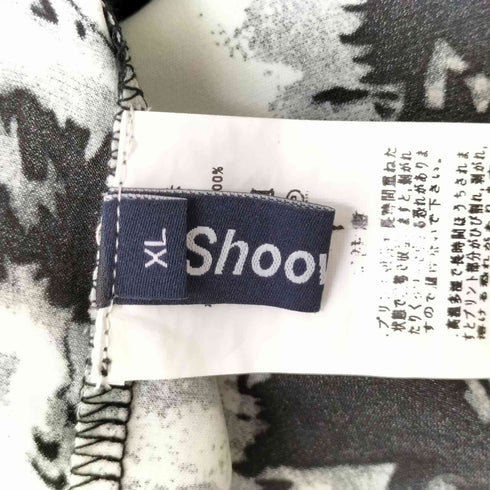 Shoowtime マーブルパターンレギュラーカラーシャツ メンズ JPN:XL