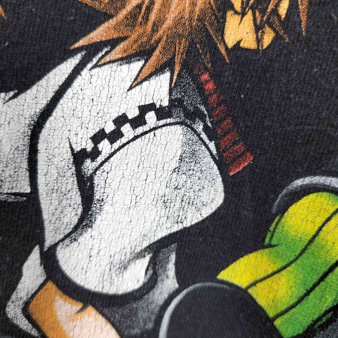 00s キャラクタープリント ゲームロゴ クルーネックTシャツ メンズ import:XL