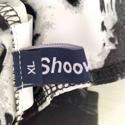 Shoowtime マーブルパターンレギュラーカラーシャツ メンズ JPN:XL