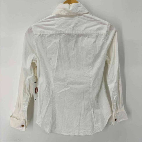 ヴィヴィアンウエストウッドレッドレーベル Vivienne Westwood RED LABEL 刺繍ロゴ ボタンデザインシャツ レディース 3