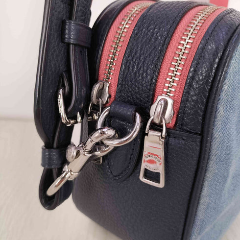 コーチ COACH DNM LTH MX JES XBDY デニム レザー ミックス ジェス クロスボディ ショルダーバッグ レディース