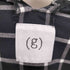 グラム glamb チェック コットン S/S ビックシルエット ロング ワンピース レディース FREE