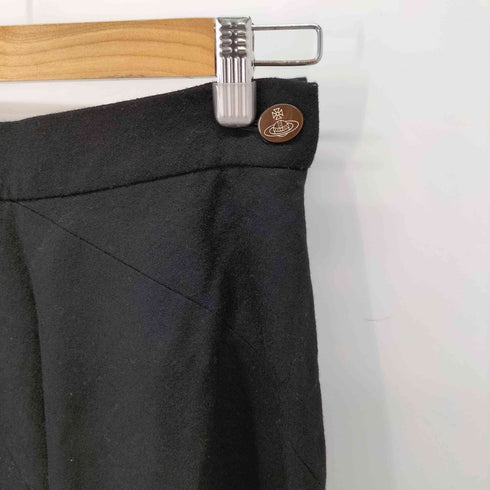 ヴィヴィアンウエストウッドレッドレーベル Vivienne Westwood RED LABEL ウールフレア 変形スカート レディース 3