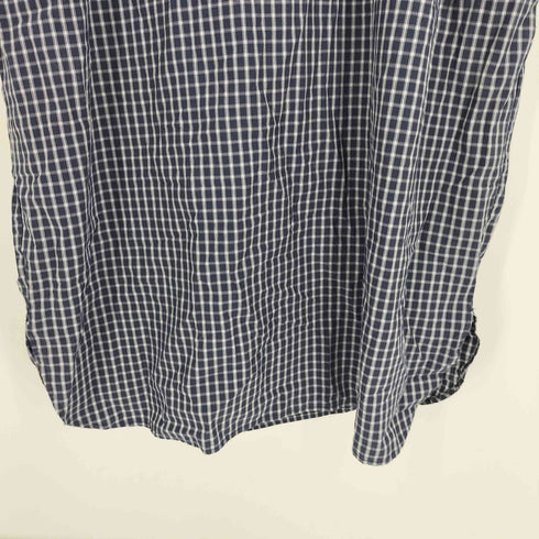 グラム glamb ギンガムチェック コットン S/S ビックシルエット ロング ワンピース レディース FREE