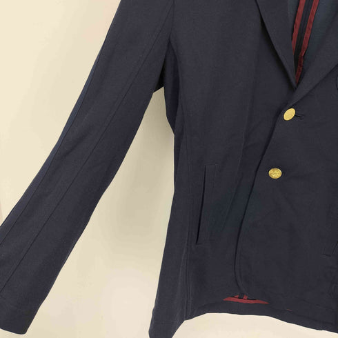 フレッドペリー FRED PERRY 月桂樹ロゴ サイドライン 金ボタン テーラードジャケット メンズ JPN:M