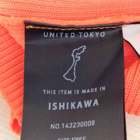 ユナイテッドトウキョウ UNITED TOKYO S/Sサマーリブニット レディース FREE