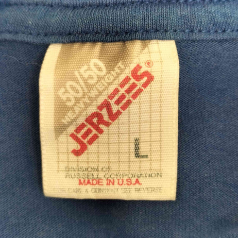 ジャージーズ JERZEES USA製 50/50 HEAVYWAIGHT プリントS/Sカットソー メンズ JPN:L