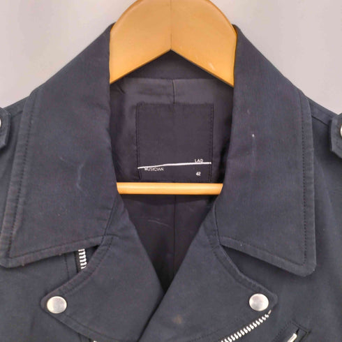 ラッドミュージシャン LAD MUSICIAN RIDERS Jacket コットン ライダースジャケット メンズ JPN:42