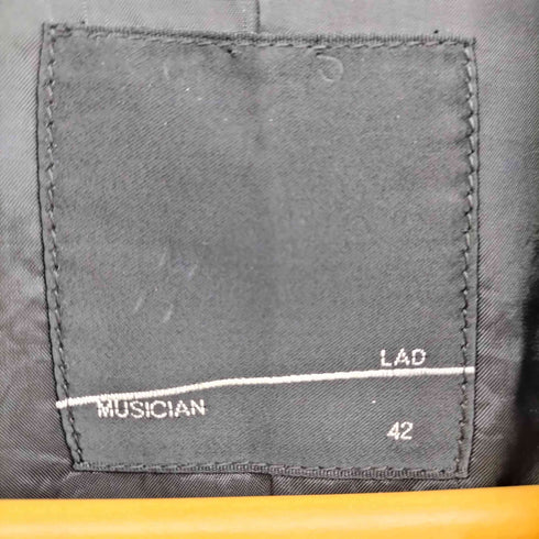 ラッドミュージシャン LAD MUSICIAN RIDERS Jacket コットン ライダースジャケット メンズ JPN:42