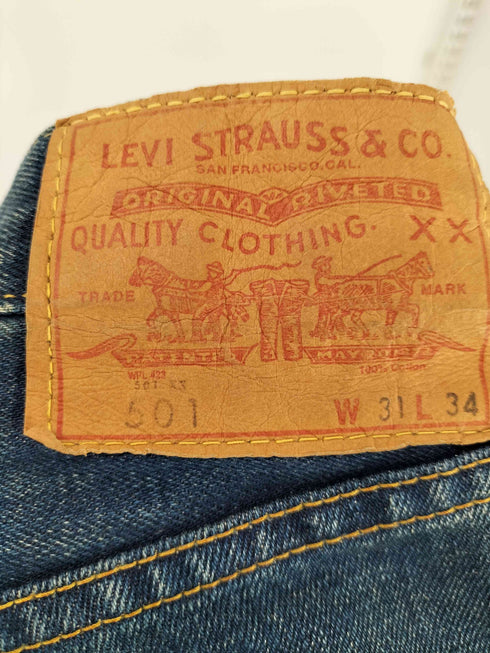リーバイスヴィンテージクロージング Levis Vintage Clothing 日本製 LOT501XX 復刻 66モデル ボタンフライ デニム パンツ メンズ W31 L34