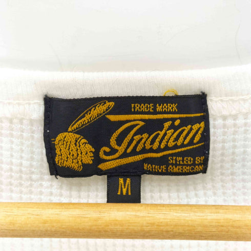 インディアンモーターサイクル INDIAN MOTORCYCLE サーマル ヘンリーネック S/S Tシャツ メンズ import:M
