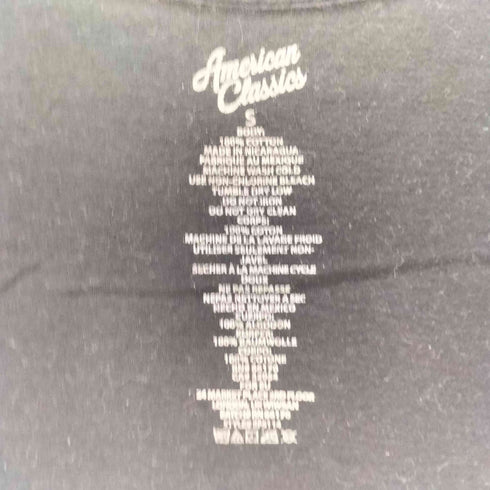 アメリカンクラシック AMERICAN CLASSICS ニカラグア製 ムービープリント S/S クルーネック Tシャツ メンズ import:S