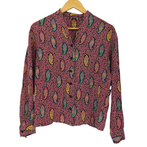 ウンガロ ungaro 総柄シャツ レディース JPN:9号