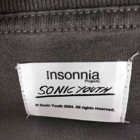 インソニアプロジェクツ Insonnia Projects sonic youth RP ECHO TEE メンズ