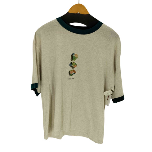 パブリックトウキョウ PUBLIC TOKYO テクスチャーアートリンガーTEE メンズ JPN:2