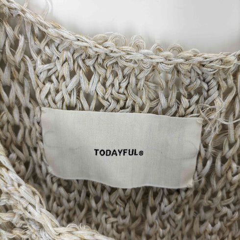 トゥデイフル TODAYFUL Linen Knit Bustier リネンニットビスチェ レディース FREE