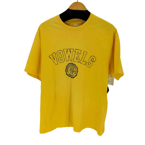 VOWELS ヴィンテージ加工プリントTシャツ メンズ JPN:3