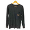ハーレーダビッドソン HARLEY-DAVIDSON 00S USA製 両面 プリント ファイヤーパターン L/S クルーネック Tシャツ メンズ import:M