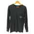 ハーレーダビッドソン HARLEY-DAVIDSON 00S USA製 両面 プリント ファイヤーパターン L/S クルーネック Tシャツ メンズ import:M