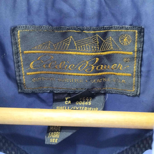 エディーバウアー Eddie Bauer 80S 黒タグ ジップアップ ナイロン ジャケット メンズ S/P