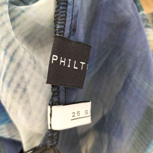 PHILTHEORY 25SS Sheer graphic shirts メンズ JPN:3