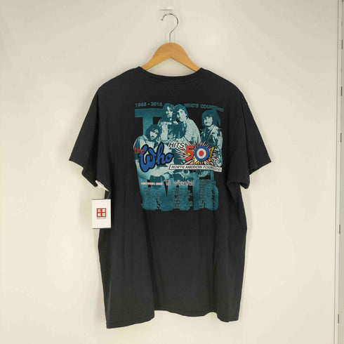ヘインズ Hanes NORTH AMERICAN TOUR 2016 ロックバンド 両面プリント クルーネックTシャツ メンズ JPN:XL