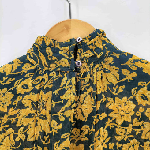 トゥデイフル TODAYFUL Georgette Leaf Dress ジョーゼットリーフドレス レディース JPN:36