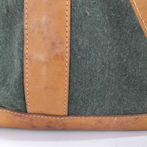 ホーボー hobo レザー ハンド リップストップ ウール トート バッグ メンズ