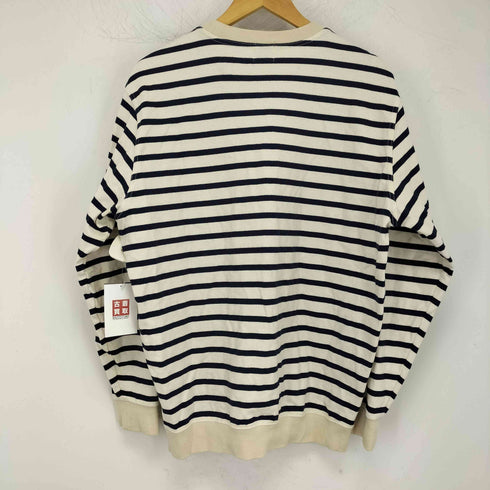 シナコバ SINA COVA ロゴ刺繍 L/S ボーダー プルオーバー メンズ JPN:XL LL