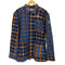 シナコバ SINA COVA 起毛チェック 切り替えシャツジャケット メンズ JPN:XL LL