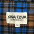 シナコバ SINA COVA 起毛チェック 切り替えシャツジャケット メンズ JPN:XL LL