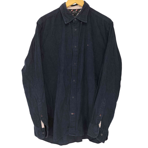 トミーヒルフィガー TOMMY HILFIGER THFLEX L/S コーデュロイBDシャツ メンズ JPN:XL