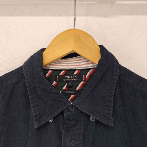 トミーヒルフィガー TOMMY HILFIGER THFLEX L/S コーデュロイBDシャツ メンズ JPN:XL