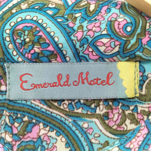 エメラルドモーテル EMERALD MOTEL ペイズリー柄ワンピース レディース