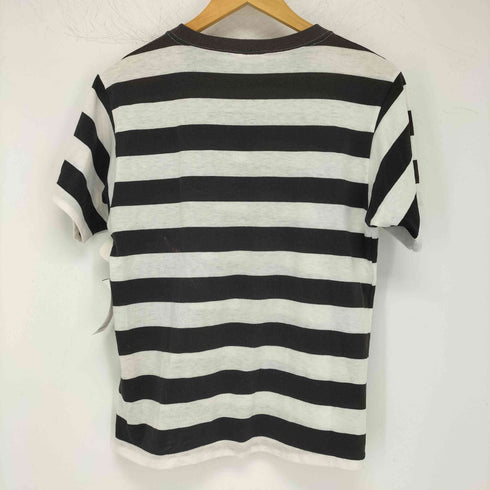 シングルステッチ ボーダーTシャツ メンズ