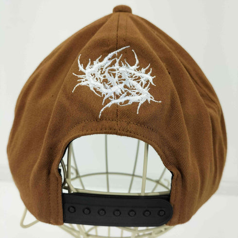 GLUTTONOUS SLAUGHTER ロゴ刺繍 スナップバック キャップ メンズ FREE