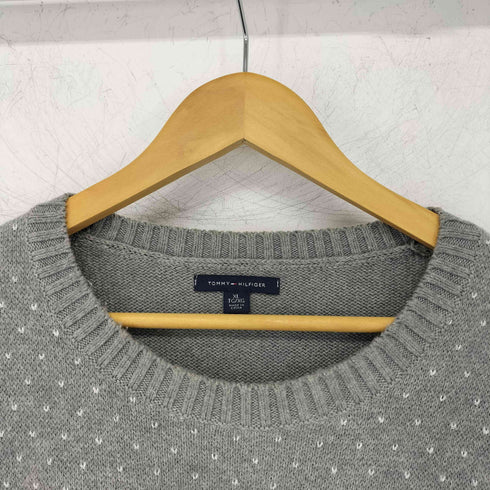 トミーヒルフィガー TOMMY HILFIGER Apres Ski バーズアイ クルーネックニット レディース JPN:XL