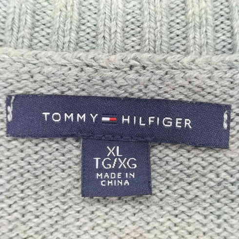 トミーヒルフィガー TOMMY HILFIGER Apres Ski バーズアイ クルーネックニット レディース JPN:XL